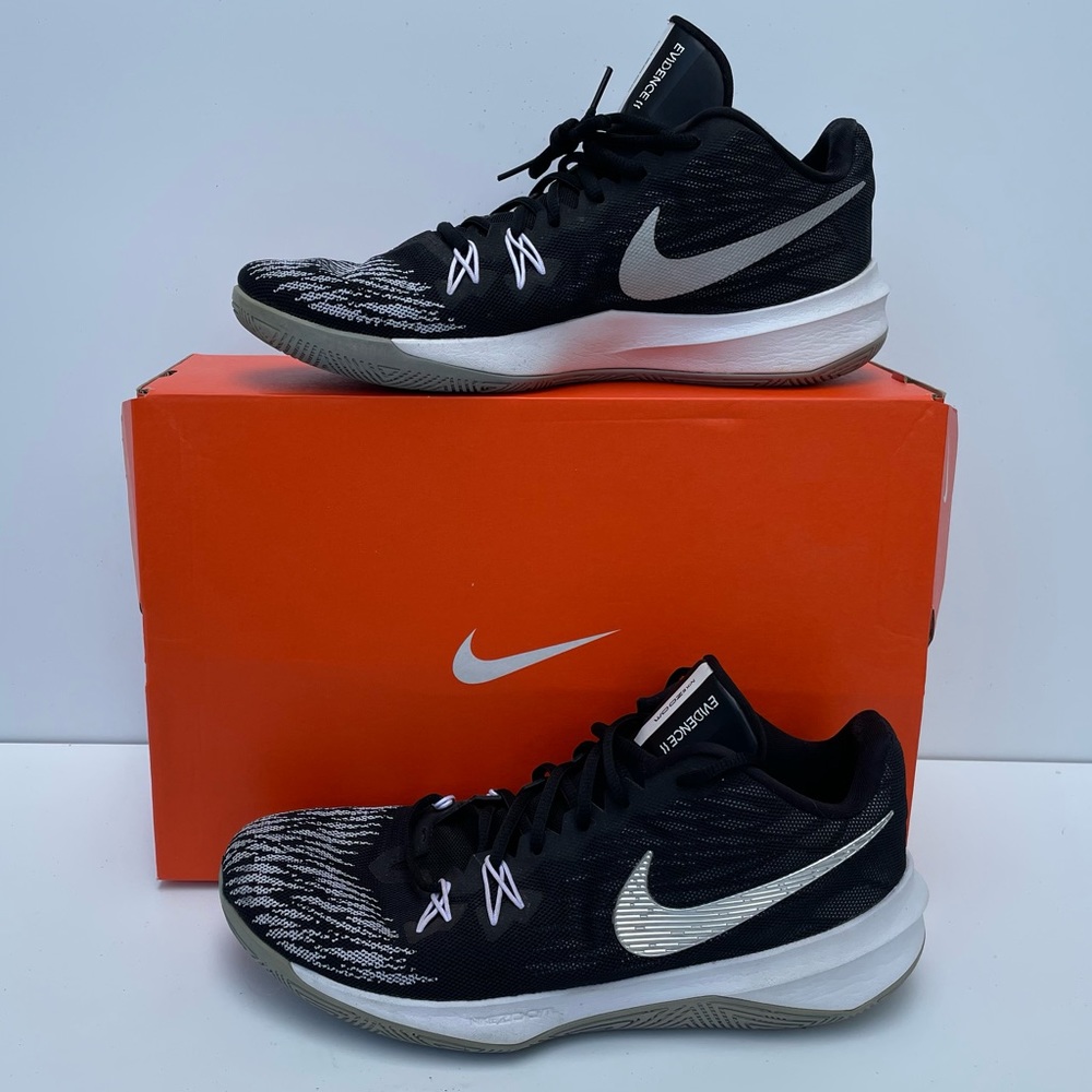 Nike zoom evidence black men’s size 10 1/2
